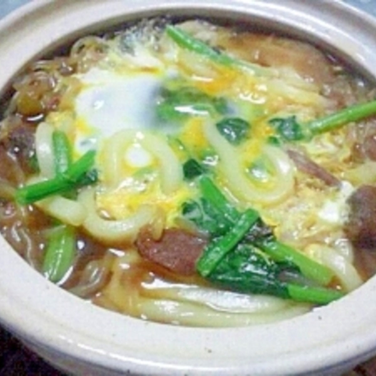 すき焼きの残りで鍋焼きうどん レシピ 作り方 By カナシュンばーば 楽天レシピ すき焼きの残りで鍋焼きうどん レシピ 作り方 By カナシュンばーば 楽天レシピ